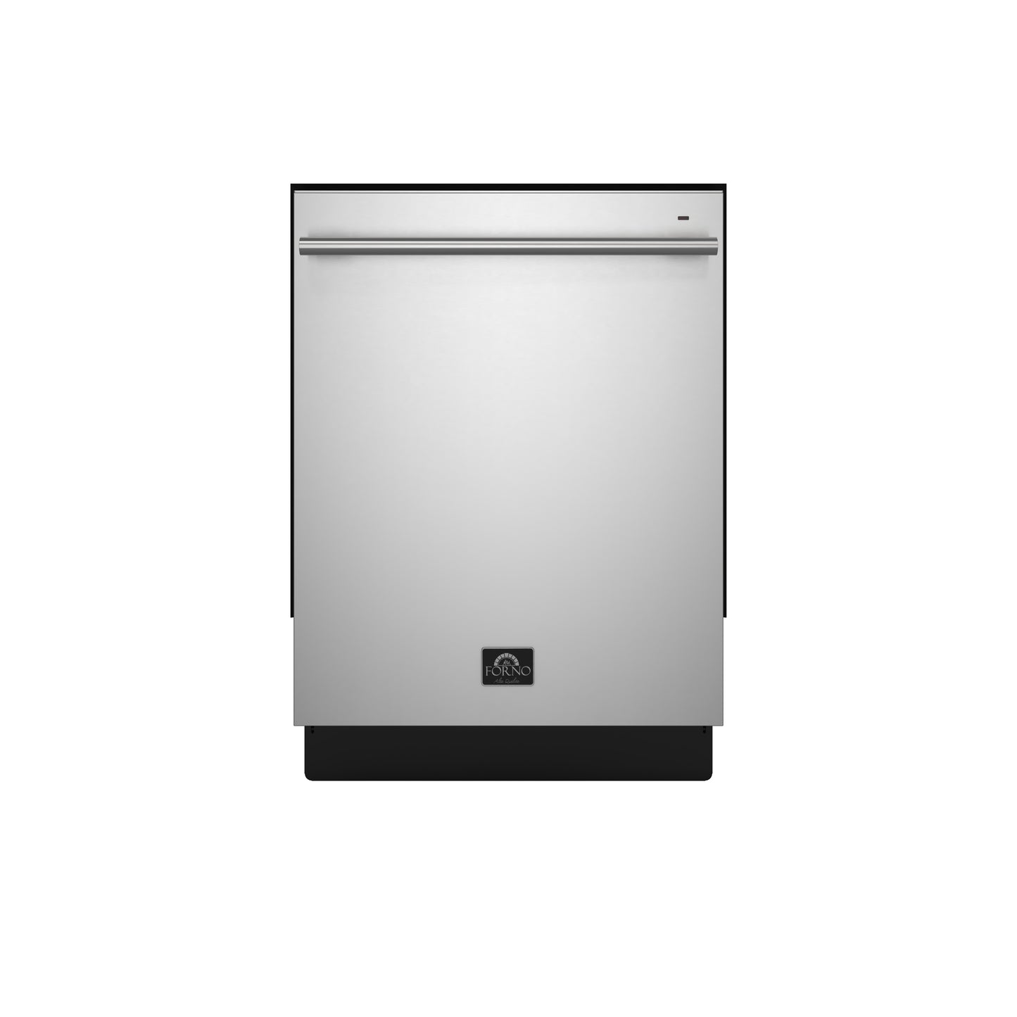 FORNO Premium 4-Piece Kitchen Bundle - 30" Electric Range, 30" Range Hood, 31" French Door Refrigerator, 24" Built-In Dishwasher, Stainless Steel - FBDL-010-01US
