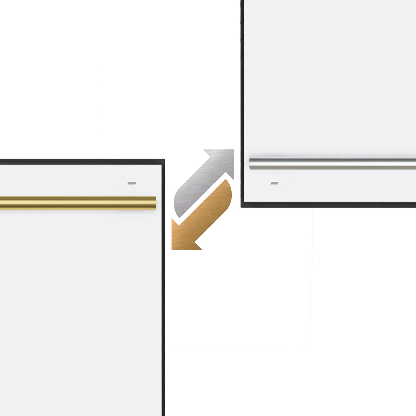Forno Romano Espresso 24-Inch Built-In Dishwasher, White Finish, Stainless Steel Tub, 49 dBA, Energy Star Certified