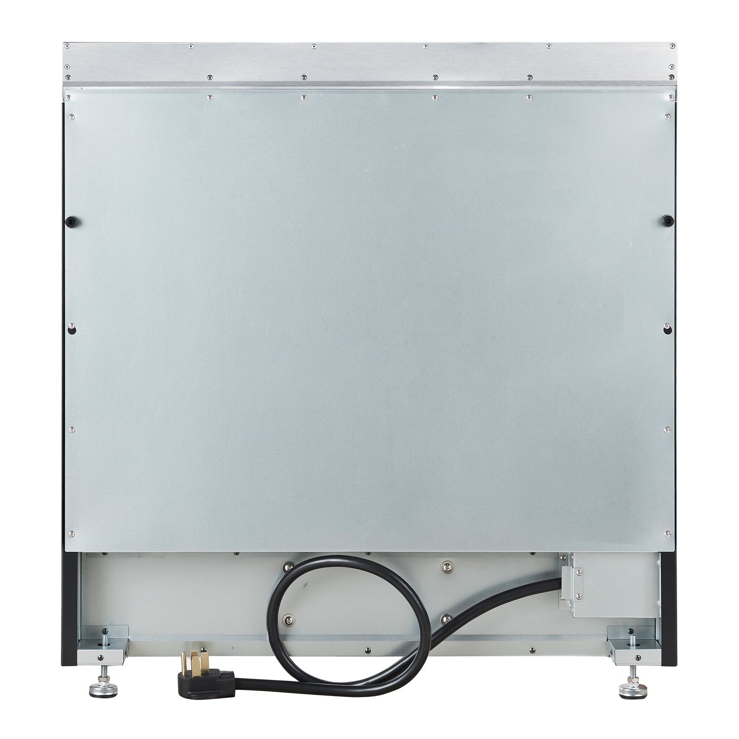 Forno Paolo 36 Inch Black Freestanding Electric Range, Stainless Steel, 5.44 cu.ft, True Convection Oven, Energy Efficient