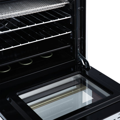 Forno Loiano 24 Inch Freestanding Electric Range in White, Canada Version, Plug and Cord Included