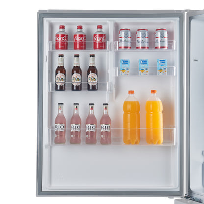 Forno Milano 2-Piece 62-Inch Freestanding Dual Bottom Freezer Refrigerator, Stainless Steel – 34.4 cu.ft, Touch Control, Ice Maker