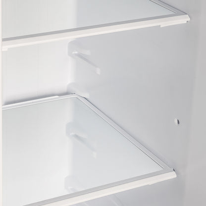 Forno Salerno 37-Inch Built-In Stainless Steel Refrigerator, 15.6 cu.ft, Modern Decorative Grill, ENERGY STAR Certified