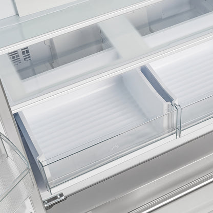 FORNO Premium 3-Piece Kitchen Bundle - Galiano 36" Gas Range, 36" French Door Refrigerator, 24" Built-In Dishwasher - FBDL-004-01CAUS