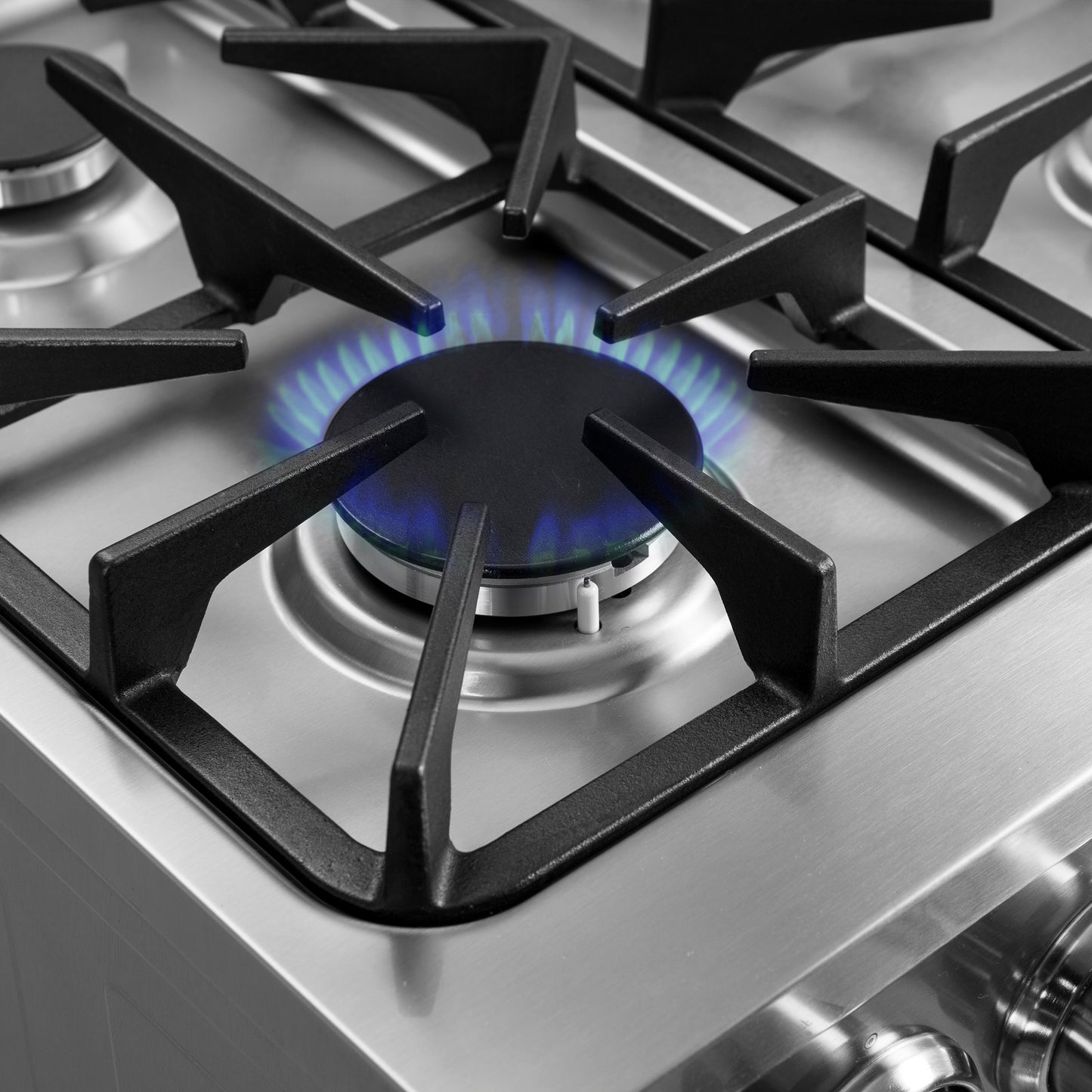 Forno Breno 24-Inch Freestanding Gas Range, Plug Included, Energy Efficient