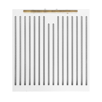 Forno Bari Espresso 30-Inch Under Cabinet Range Hood, White, 600 CFM, LED Lighting, Dishwasher-Safe Baffle Filters, 3-Speed Fan Control