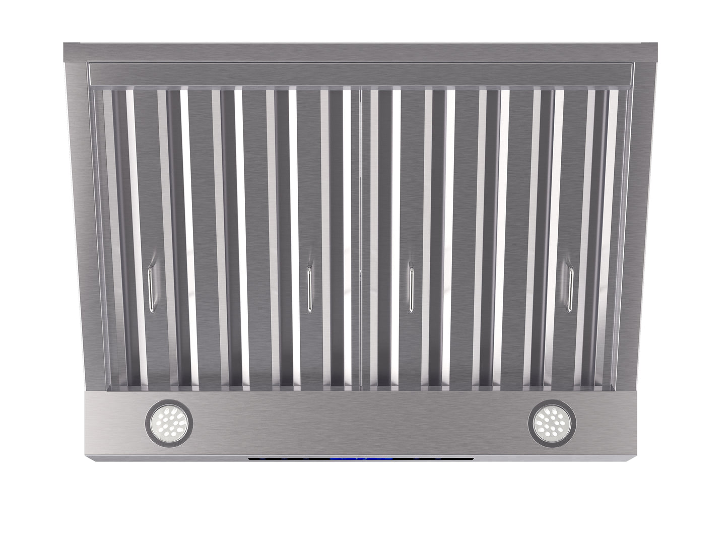 Forno Palazzo 30-Inch Wall Mounted Range Hood, Stainless Steel, Heavy Duty Baffle Filters, Remote Control