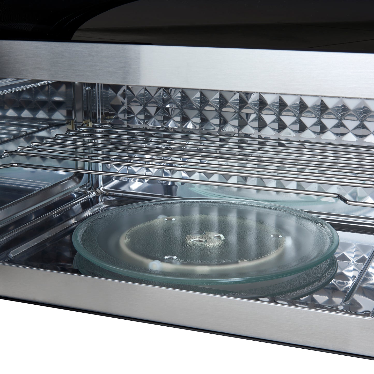 Forno Fornace 30-Inch Over the Range Convection Microwave, Stainless Steel – 1.5 cu.ft, 300 CFM Vent, Touch Control, LED Light