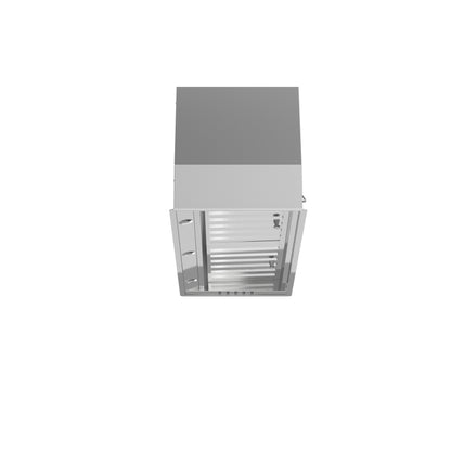 Forno Frassanito 30-Inch Insert Range Hood, 450 CFM, Stainless Steel Baffle Filters, LED Lighting