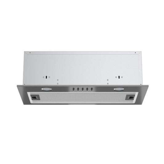 FORNO Giacomo Under Cabinet 22-Inch Insert Range Hood in Stainless Steel, 170 CFM, Aluminum Filter, Energy Efficient