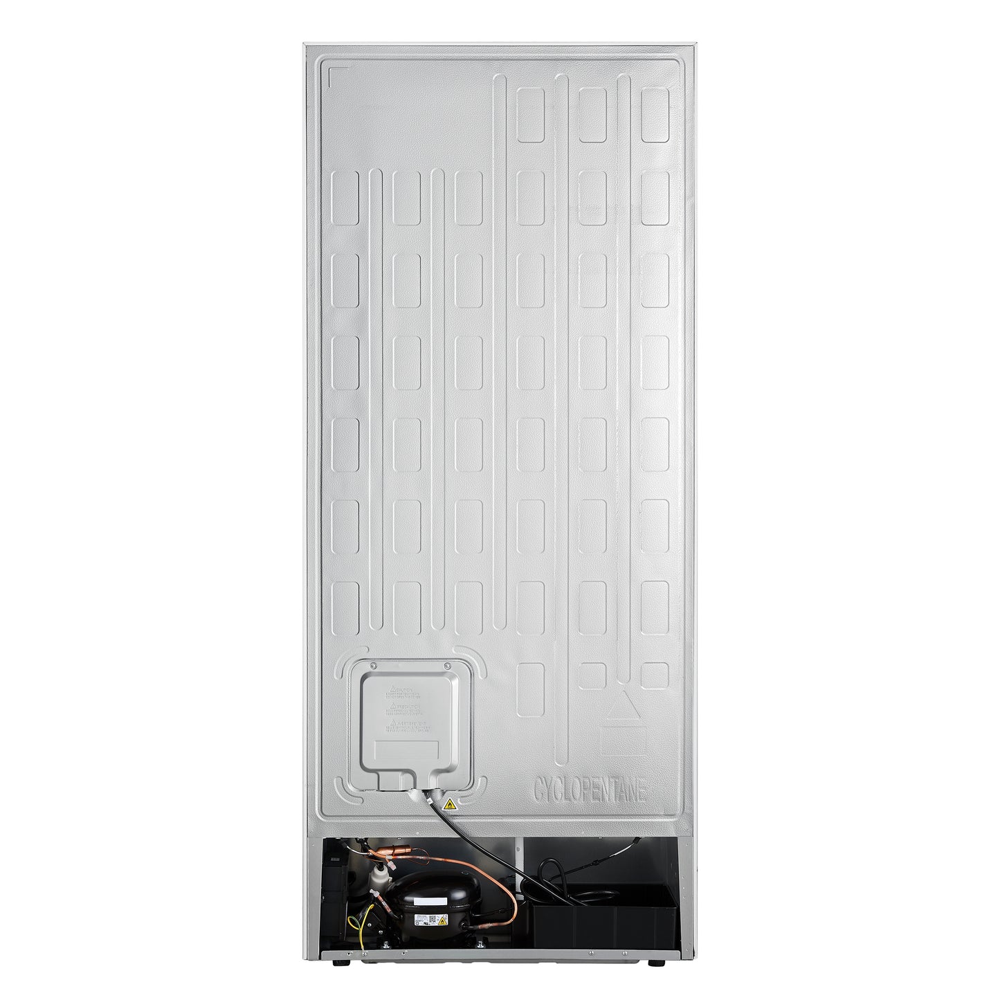 Forno Maderno 2-28-Inch Wide Convertible Refrigerator/Freezer in White, Decorative Trim, 27.2 cu.ft, 84-Inch High, ENERGY STAR Certified