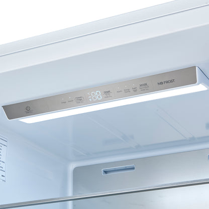 Forno Maderno 2-28-Inch Wide Convertible Refrigerator/Freezer in White, Decorative Trim, 27.2 cu.ft, 84-Inch High, ENERGY STAR Certified