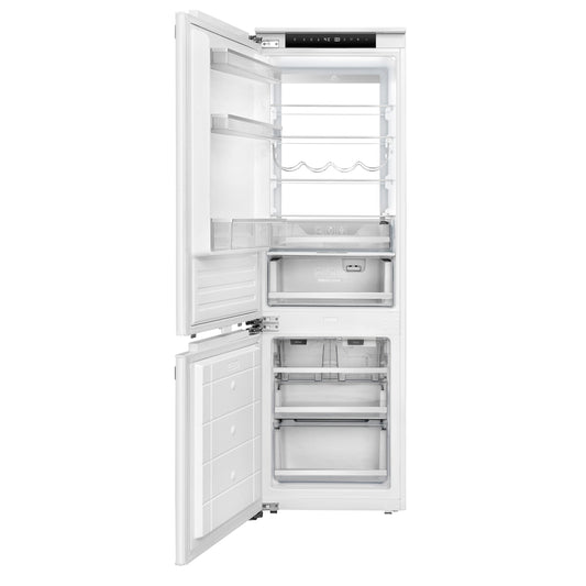 Forno Rivestito 22 Inch Panel Ready Bottom Freezer Refrigerator, 8.3 cu. ft., Ice Maker, Total No Frost, Fast Cool & Fast Freeze
