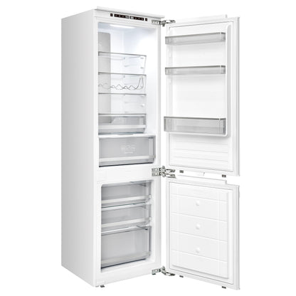 Forno Rivestito 22 Inch Panel Ready Bottom Freezer Refrigerator, 8.6 cu. ft., Total No Frost,  Fast Cool & Fast Freeze