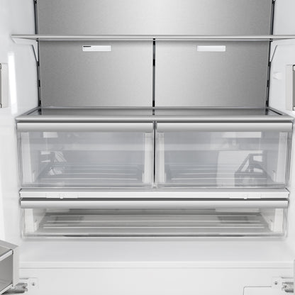 Rivestito Refrigerator, French Door, 36 Inch, Energy Star, Fast Freeze