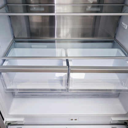 Rivestito Refrigerator, French Door, 36 Inch, Energy Star, Fast Freeze