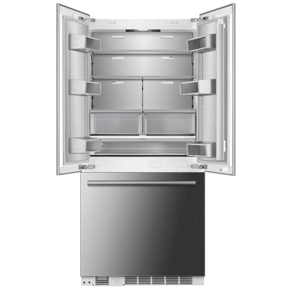 Rivestito Refrigerator, French Door, 36 Inch, Energy Star, Fast Freeze