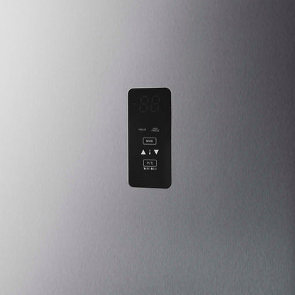 Forno Fortezza 32 Inch Left-Swing Freezer with Trim Kit, Stainless Steel, with Automatic Ice Maker