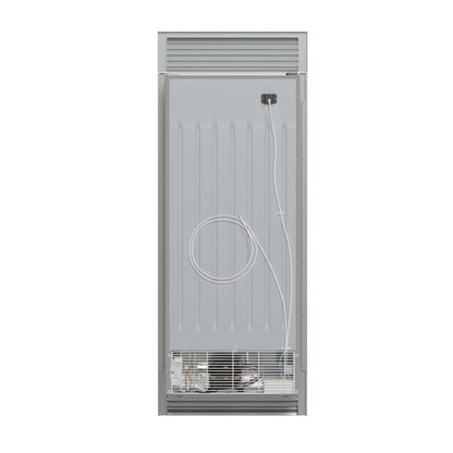 Forno Fortezza 32 Inch Left-Swing Freezer with Standard Trim Grill, Stainless Steel, with Automatic Ice Maker