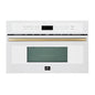 Oliena Espresso White 30 Inch 1750 Watt Compact Oven & 1000 Watt Microwave, 1.6 cu. ft.